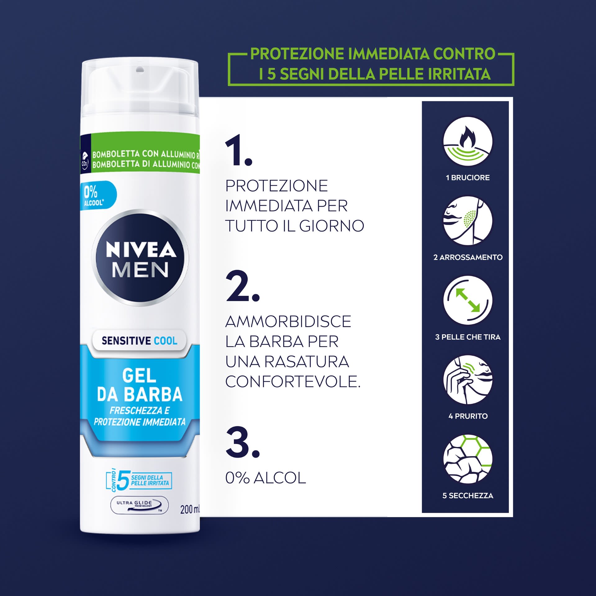 image - 978251193 - NIVEA MEN SENSITIVE COOL GEL DA BARBA 200 ML - 4755352_4.jpg