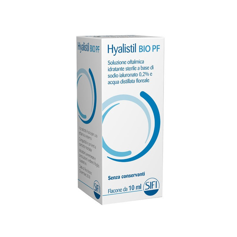 Hyalistil Bio Pf Soluzione Oftalmica Ha 0,2% Frutti Rossi 10ml