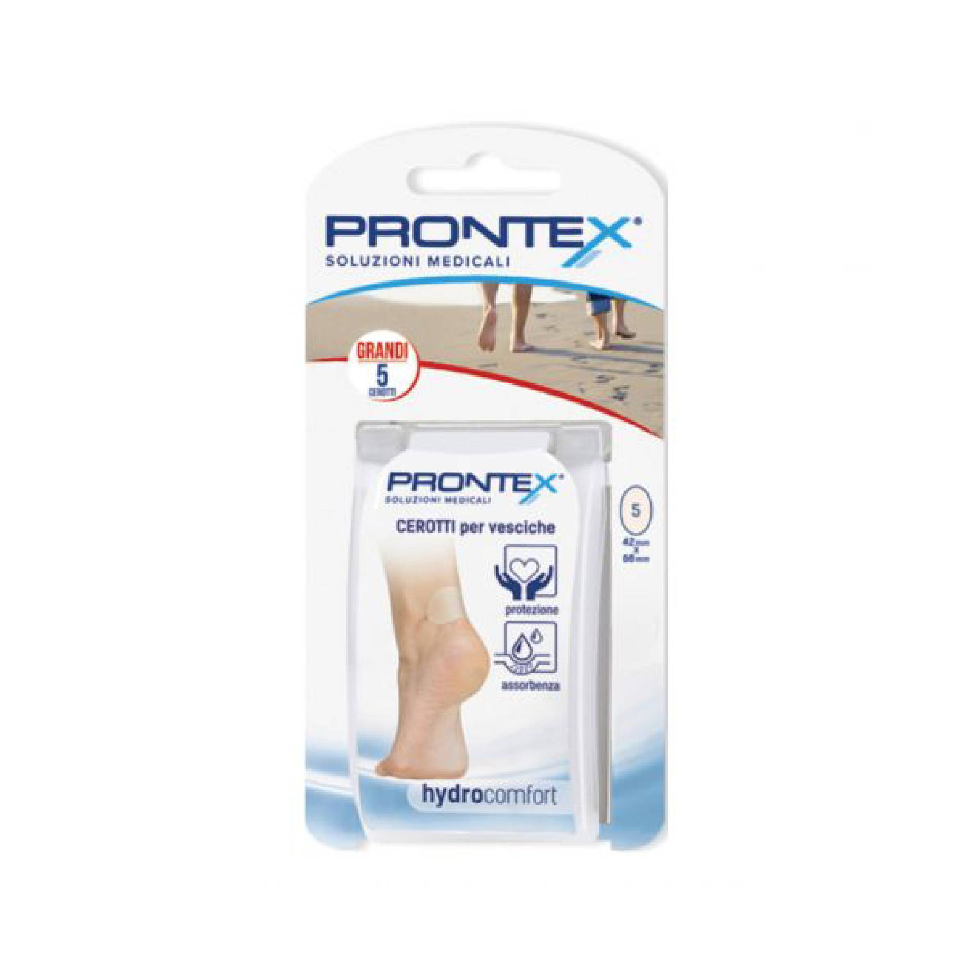 Prontex Hydrocomfort Medicazione In Idrocolloidi Grande 5 Pezzi