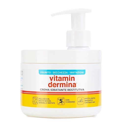 image - 988011882 - VITAMINDERMINA CREMA IDRATANTE RESTITUTIVA DISPENSER 400 ML - 4751090_1.jpg