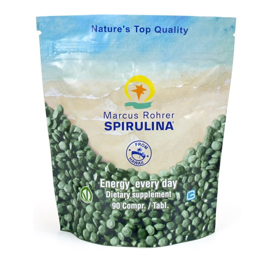 Marcus Rohrer Spirulina Integratore Energetico 90 Compresse