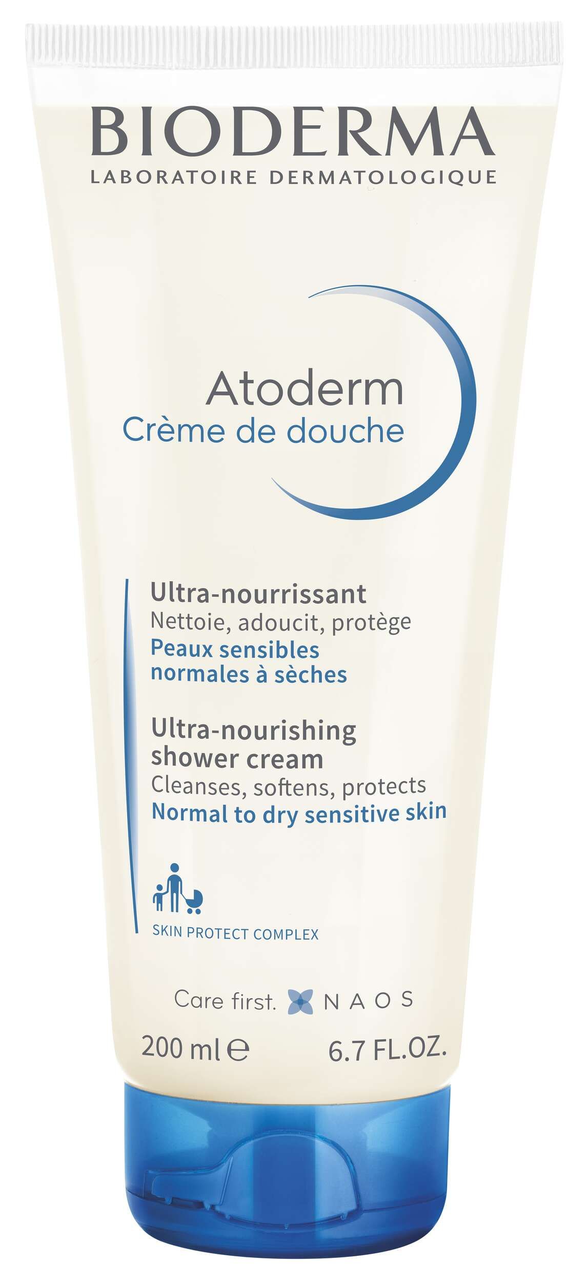 Bioderma Atoderm Crème De Douche Crema Lavante Detergente Pelle Secca 200ml