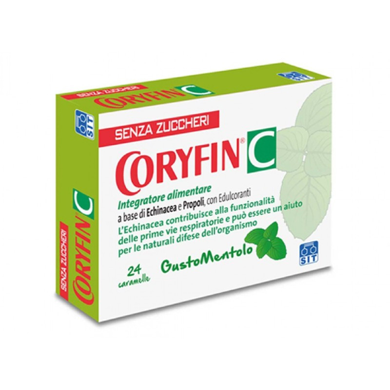 image - 937495479 - Coryfin C senza zucchero gusto Mentolo 24 caramelle - 7870860_2.jpg