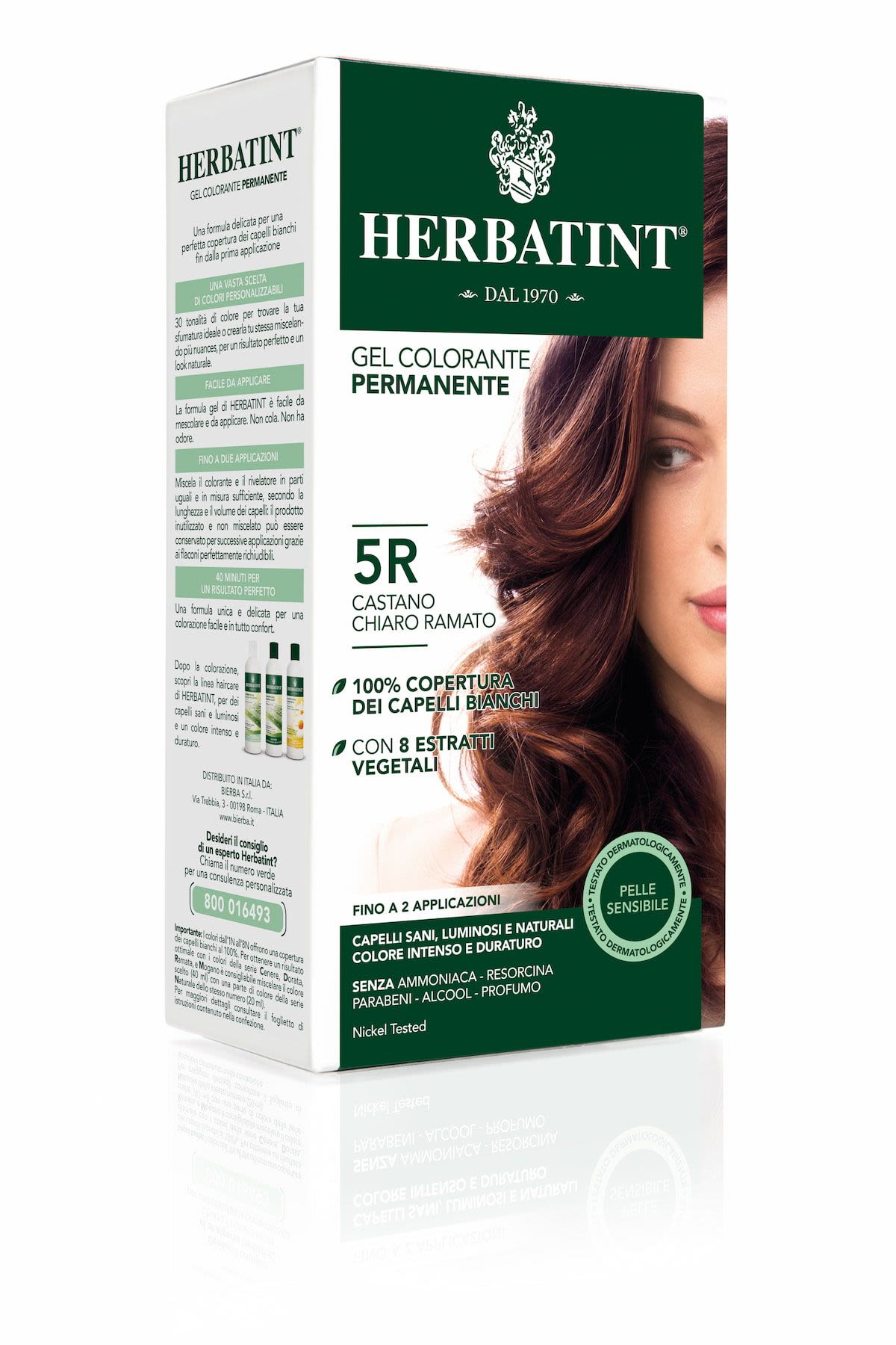 image - 909125938 - Herbatint Gel colorante permanente 5r castano chiaro ramato 150ml - 4716169_3.jpg