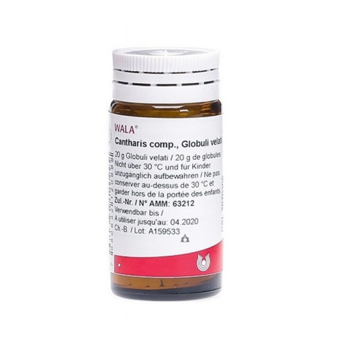 Wala Cantharis Compositum Globuli 20g