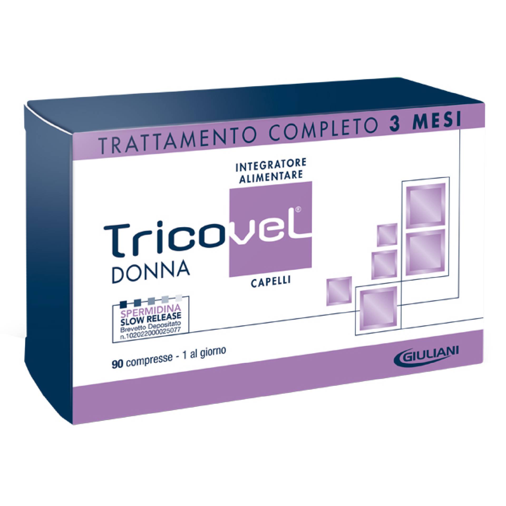 Tricovel Donna Integratore Capelli 90 Compresse