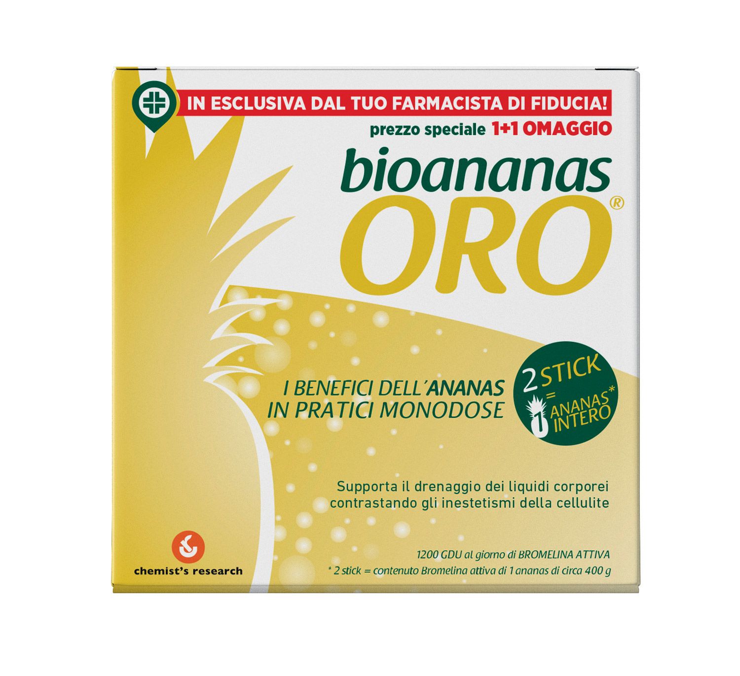 Bioananas Oro 30 Stick Monodose