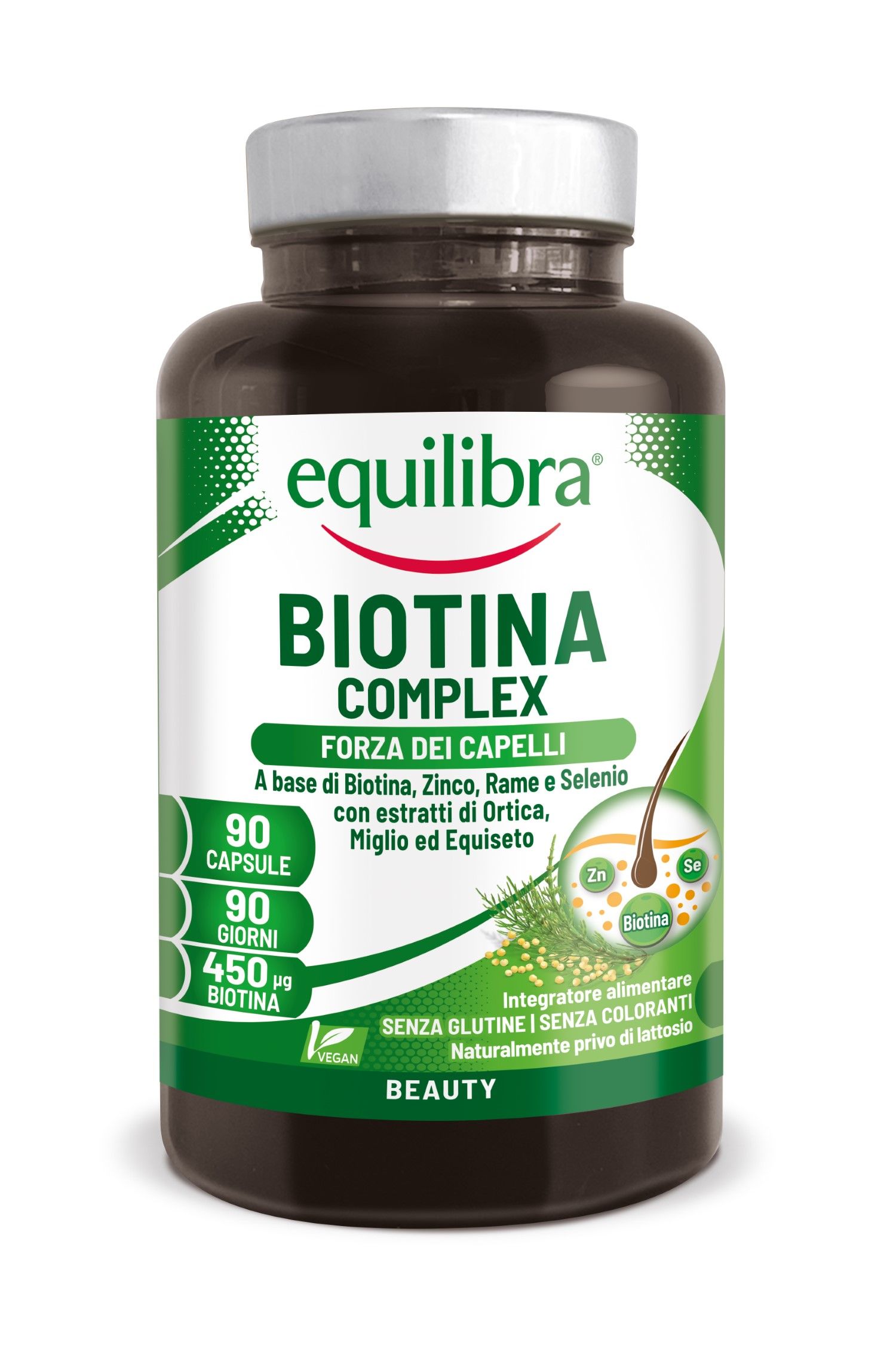 Equilibra Biotina Complex Integratore Capelli 90 Capsule