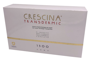 Crescina Transdermic Ri-crescita 1300 Uomo 20+20 Fiale