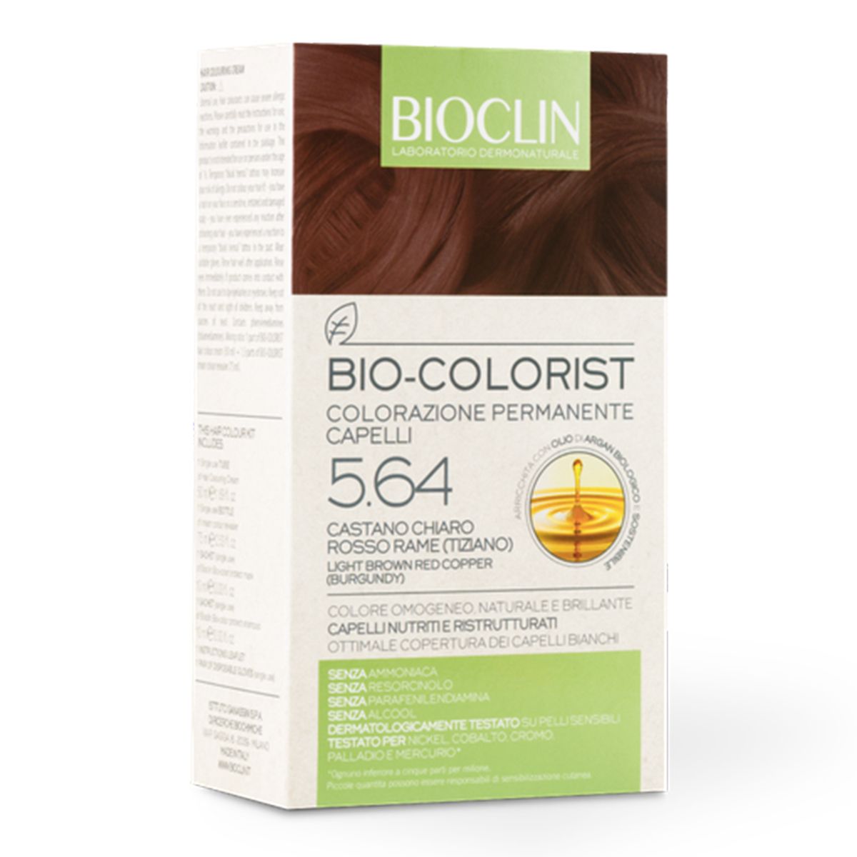 Bioclin Bio-colorist 5.64 Castano Chiaro Rosso Rame