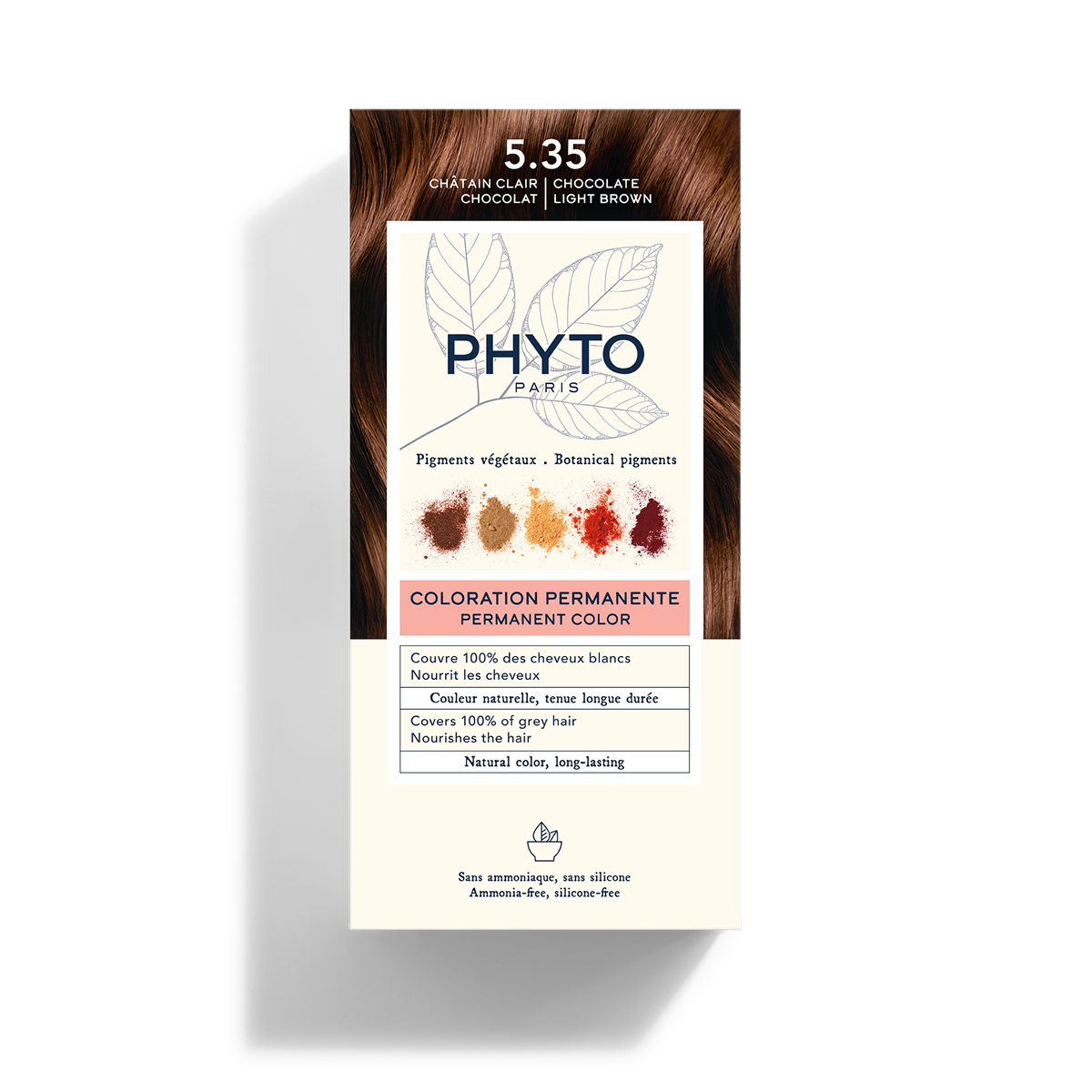 Phyto Phytocolor Kit Colorazione Capelli 5.35 Castano Chiaro Cioccolato