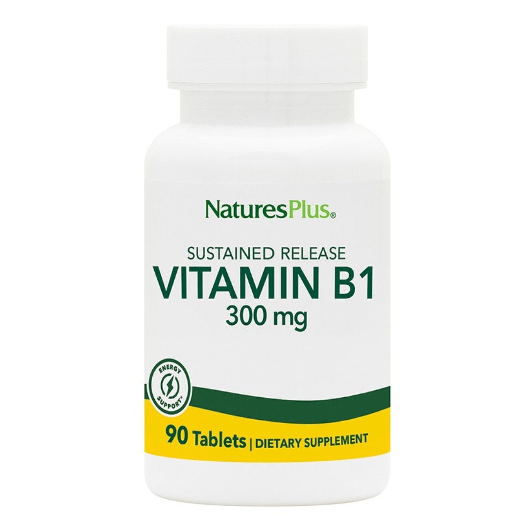 Natures Plus Vitamina B1 300mg Integratore Per Sistema Nervoso 90 Tavolette