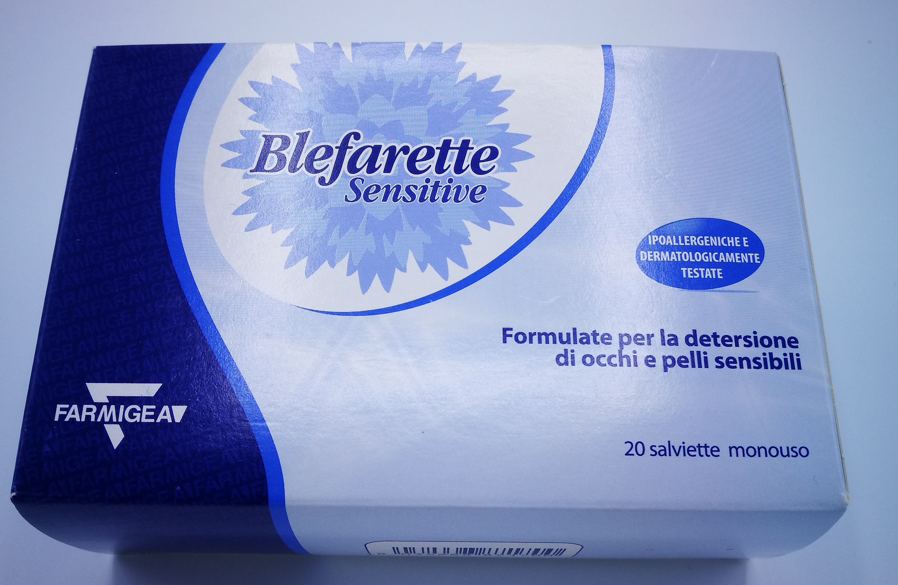 Blefarette Sensitive Salviette monouso per la detersione di occhi