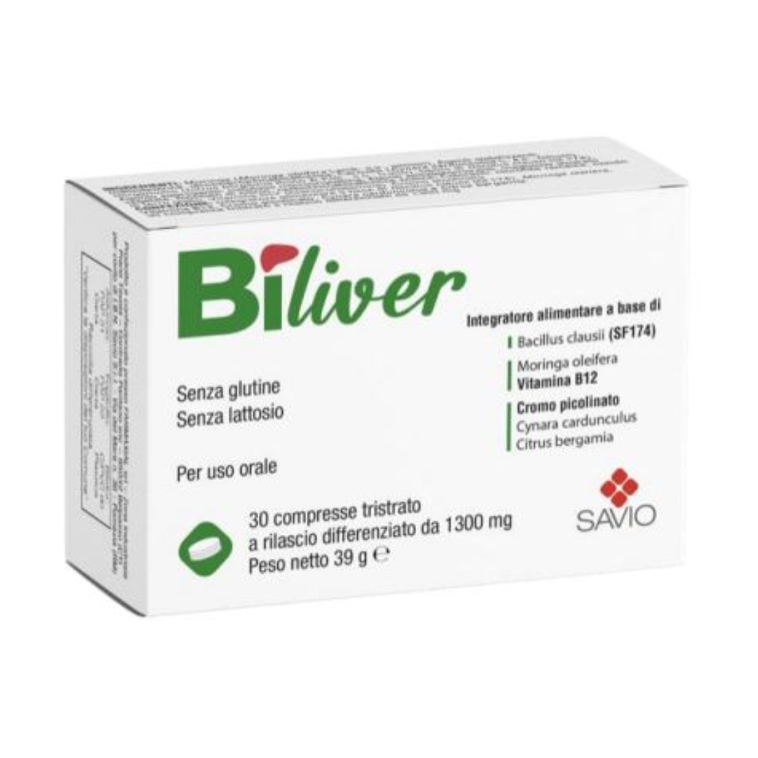 Biliver Integratore Depurativo Per Fegato E Digestione 30 Compresse