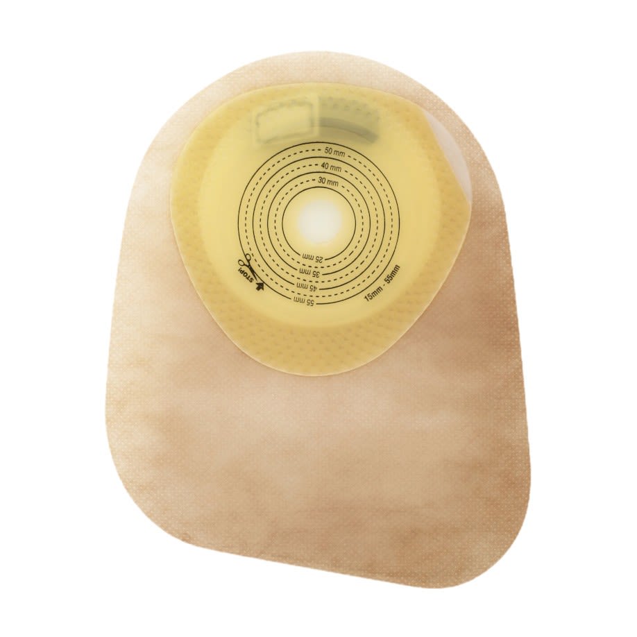 image - 908040189 - Sacca chiusa per colostomia con barriera protettiva idrocolloidale autoportante opaca, misura foro 15-55 mm, confezione da 30 pezzi con 30 coprifiltro. - 4874756_2.jpg