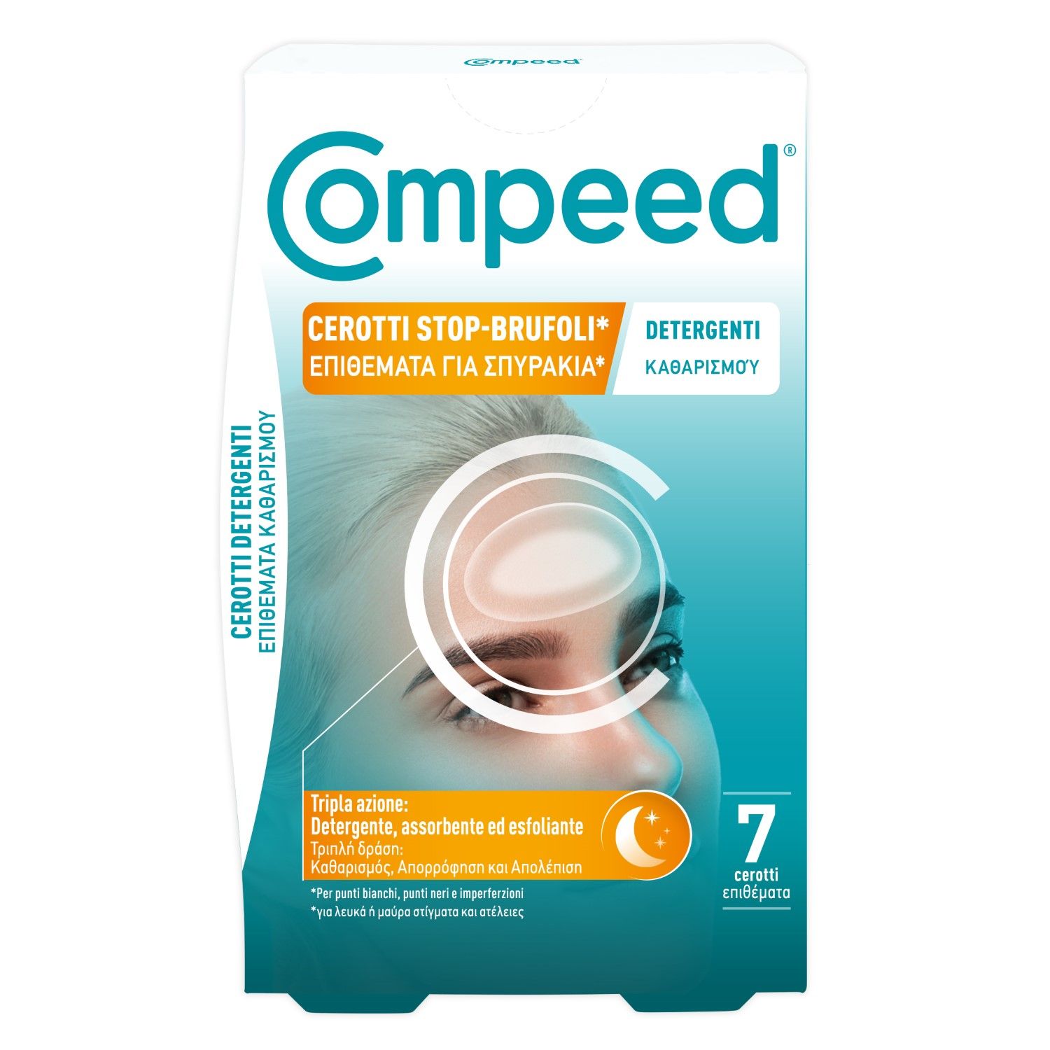 Compeed Cerotti Stop Brufoli Detergenti 7 Pezzi