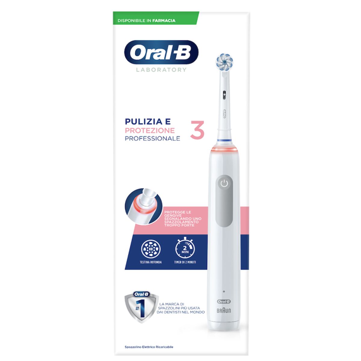 Oral-b Pro3 Laboratory Spazzolino Elettrico