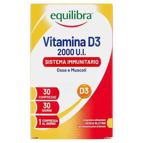 983001645 - Equilibra Vitamina D3 2000ui Integratore muscoli e ossa 30 compresse - 4739292_2.jpg