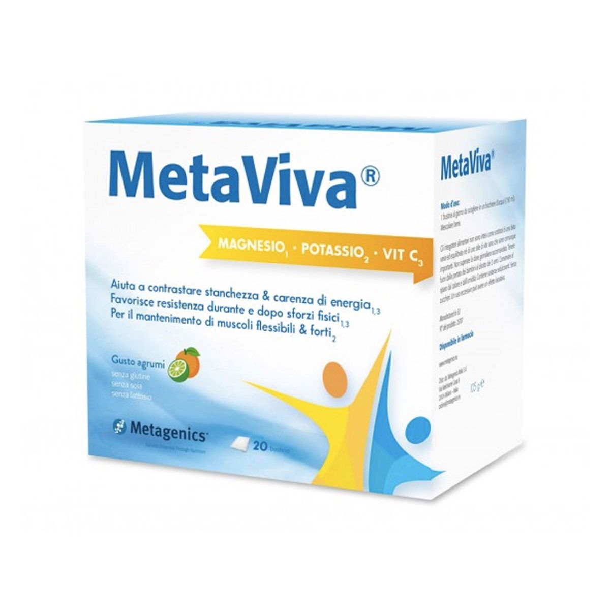 Metagenics Metaviva Mgk Vitamina C 20 Bustine