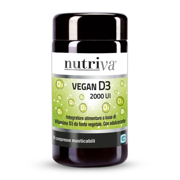image - 974887731 - NUTRIVA VEGAN D3 60 COMPRESSE 2000 UI - 4731608_1.jpg