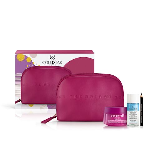 987262692 - COFANETTO MAGNIFICA CREMA RIMPOLPANTE RIDENSIFICANTE 50 ML + SOLUZIONE BIFASICA STRUCCANTE 35 ML + MATITA KAJAL NERA + SAMPLE GOCCE MAGICHE PROTETTIVE + BEAUTY BAG FUCSIA - 4743538_1.jpg