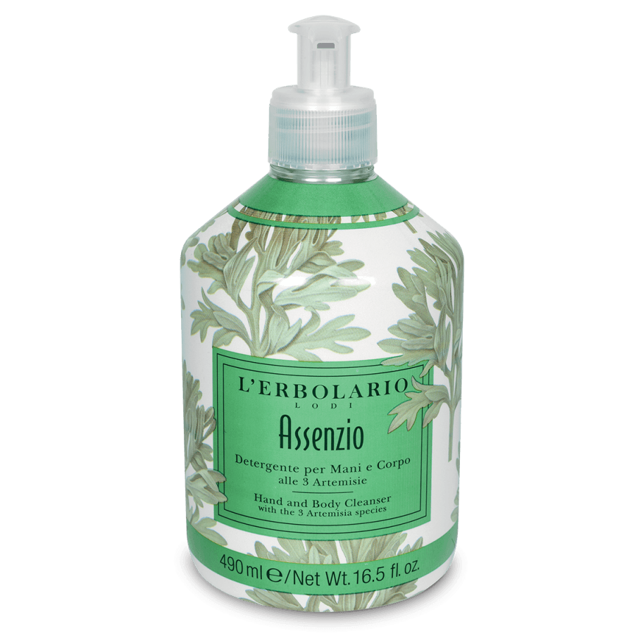 L'erbolario Assenzio Foglie Detergente Mani E Corpo 490ml