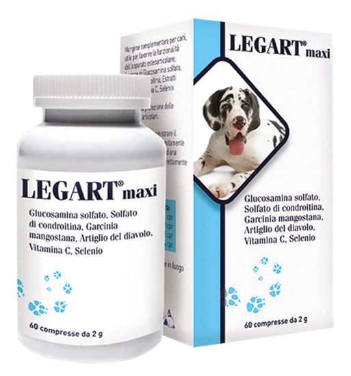 Legart Maxi Mangime Complementare Cani 60 Compresse