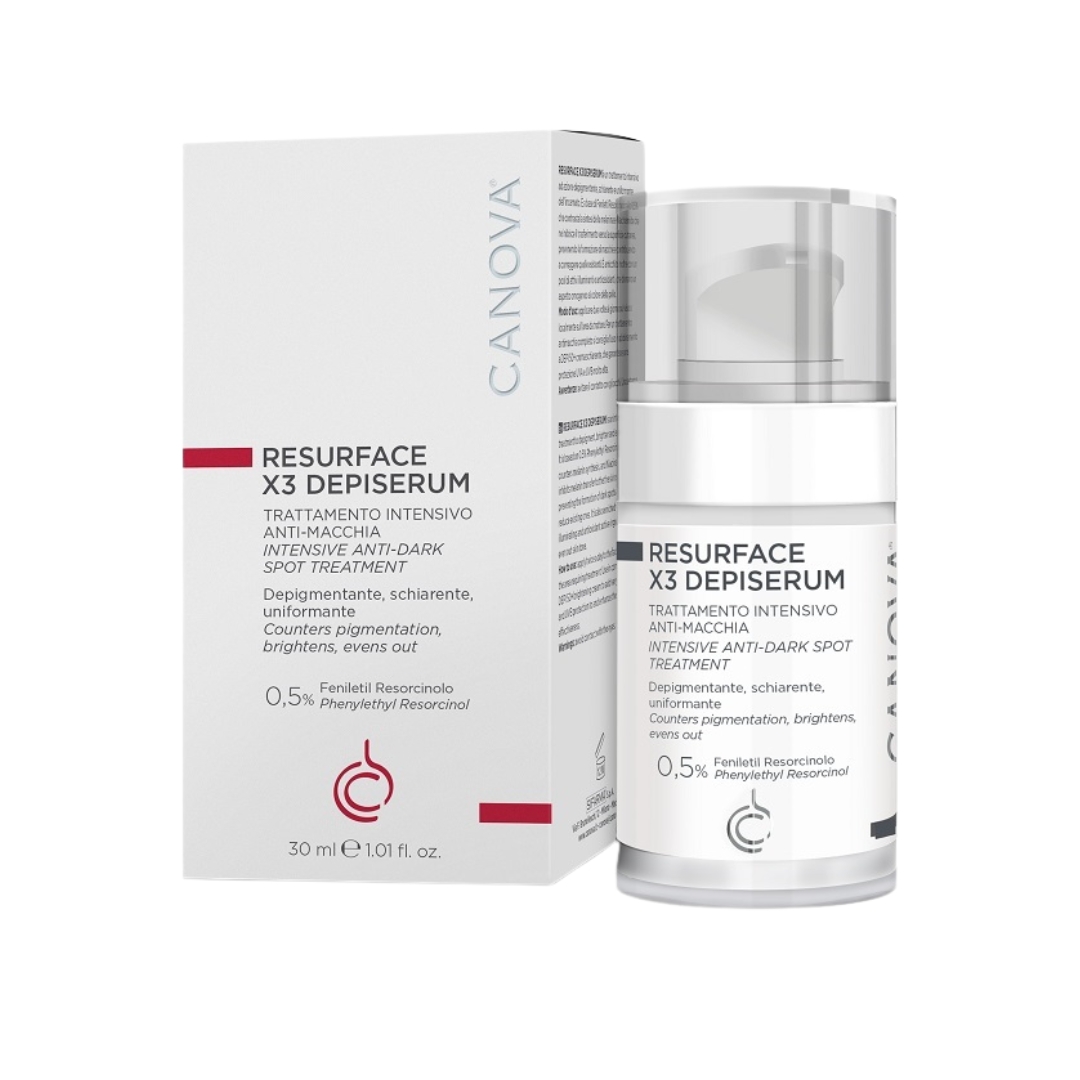 Canova Resurface X3 Depiserum Siero Depigmentante Per Macchie Scure 30ml