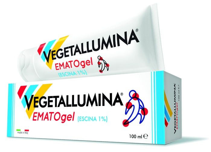 Vegetallumina Ematogel Escina 1% 100ml