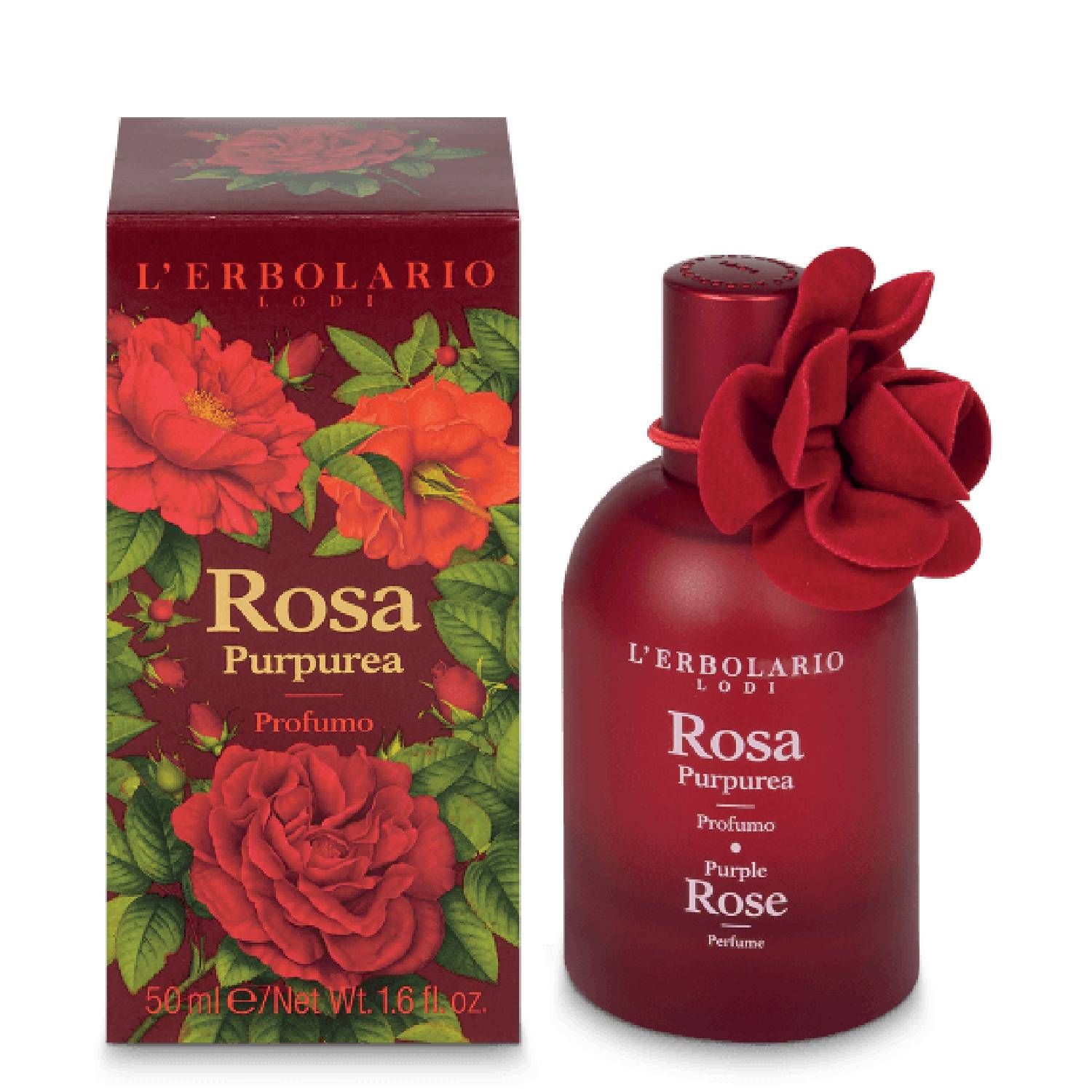 L'erbolario Rosa Purpurea Profumo Donna 50ml