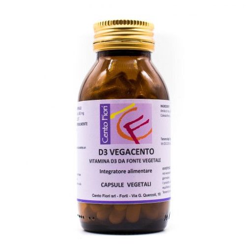 D3 Vegacento Integratore Ossa 100 Capsule Vegetali