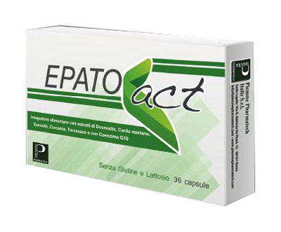 Epatoact 500mg Integratore Funzione Epatica 36 Capsule