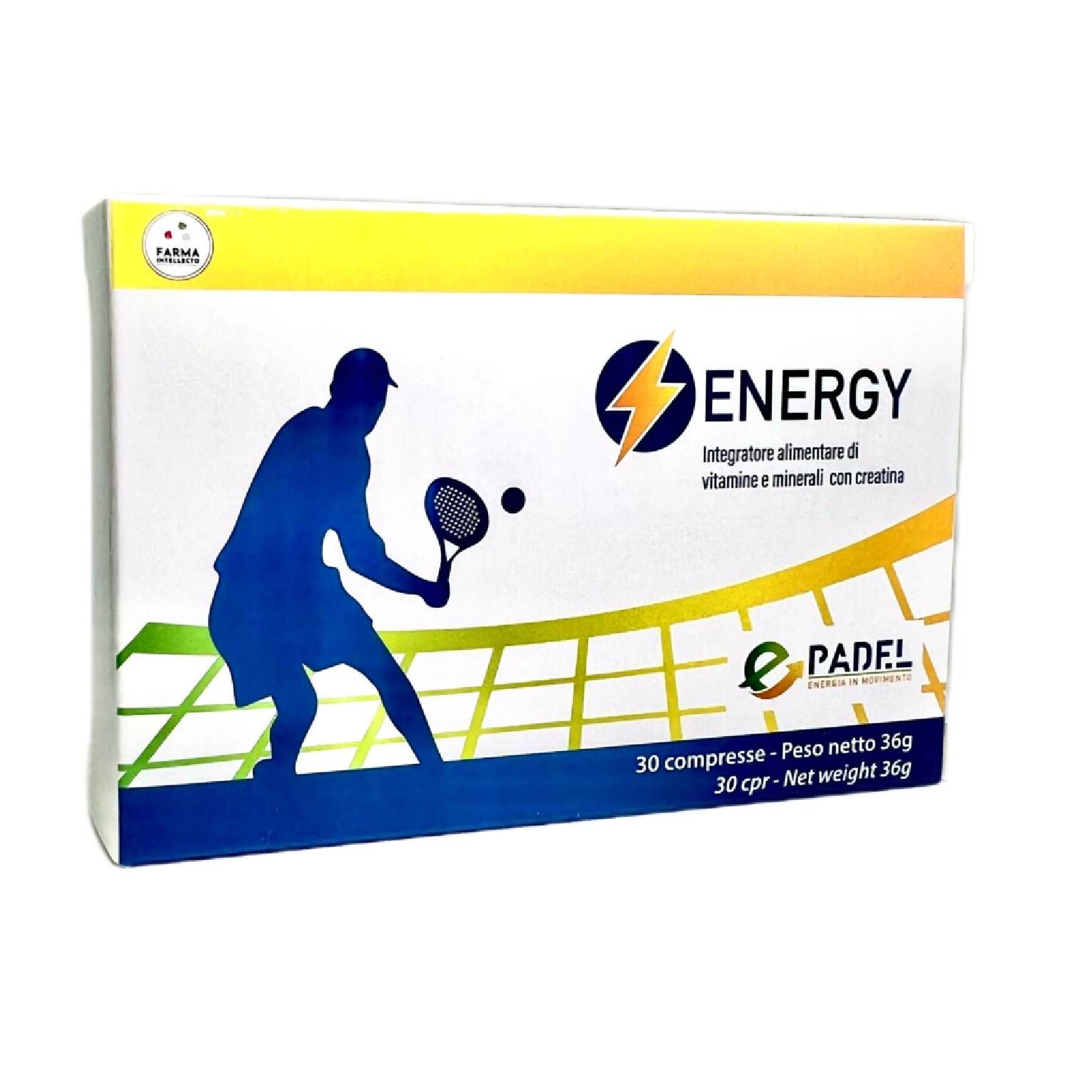 Epadel Energy Integratore Vitamine E Minerali 30 Compresse