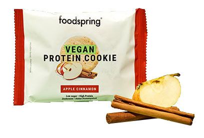 Foodspring Vegan Protein Biscotti Mela E Cannella 50g