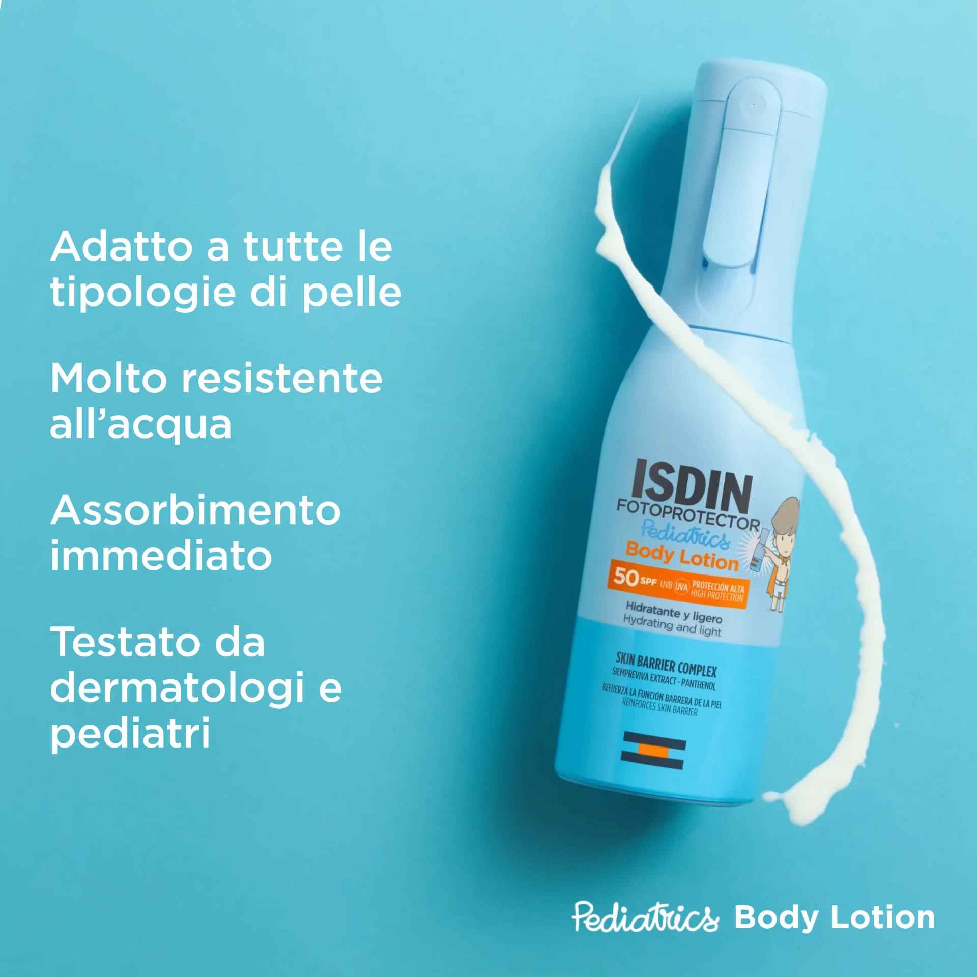 image - 951486214 - Lozione solare corpo SPF50 specifica per bambini e neonati, che protegge efficacemente dai raggi UVA/UVB e aiuta a prevenire scottature. - 4857350_6.jpg