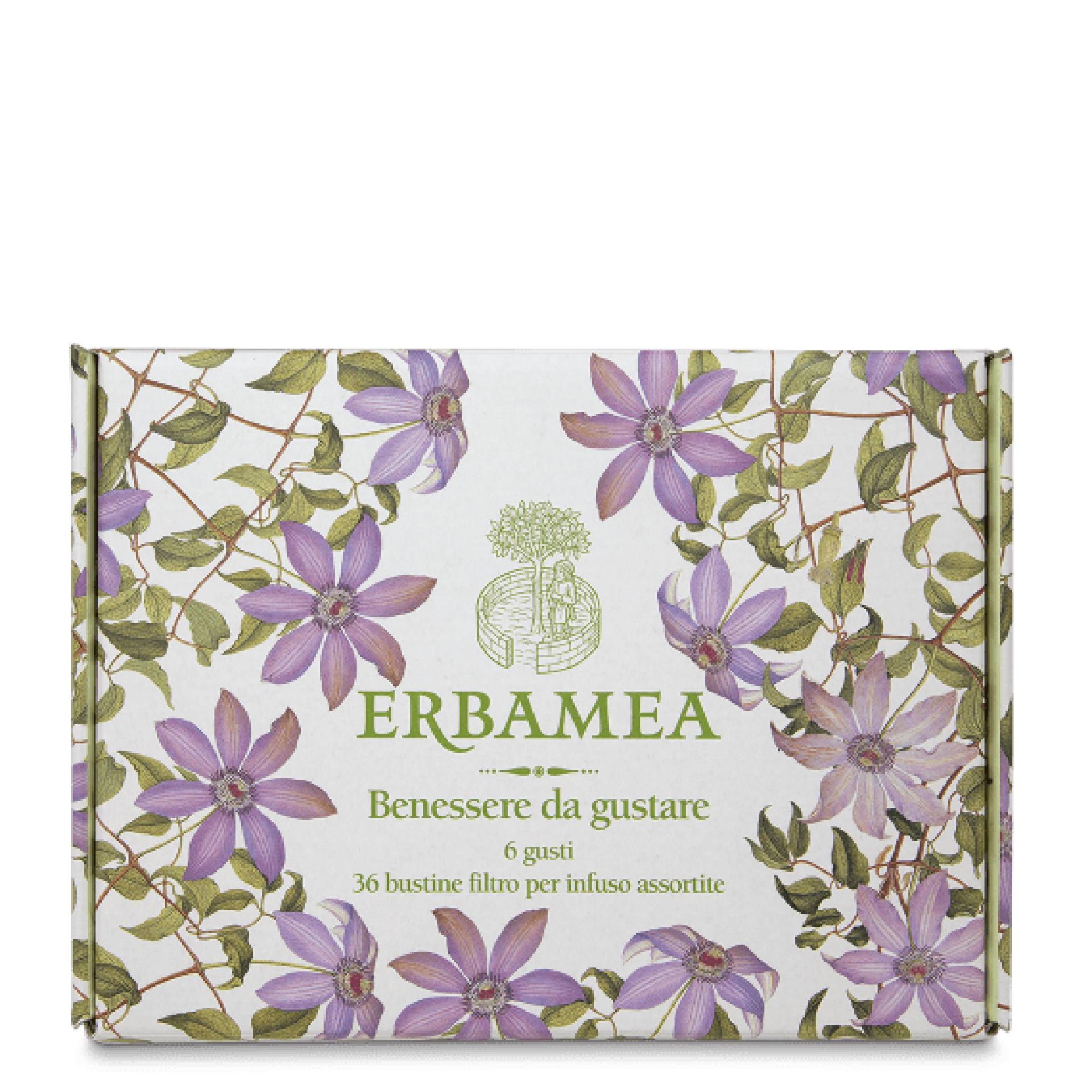 Erbamea Scatola Regalo Benessere Da Gustare Infusi 36 Bustine