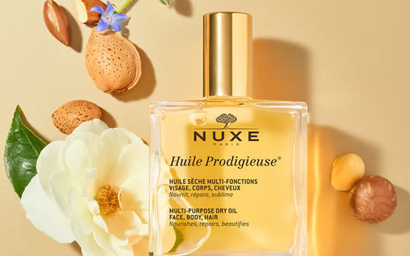 Hero mobile - Huile - Nuxe