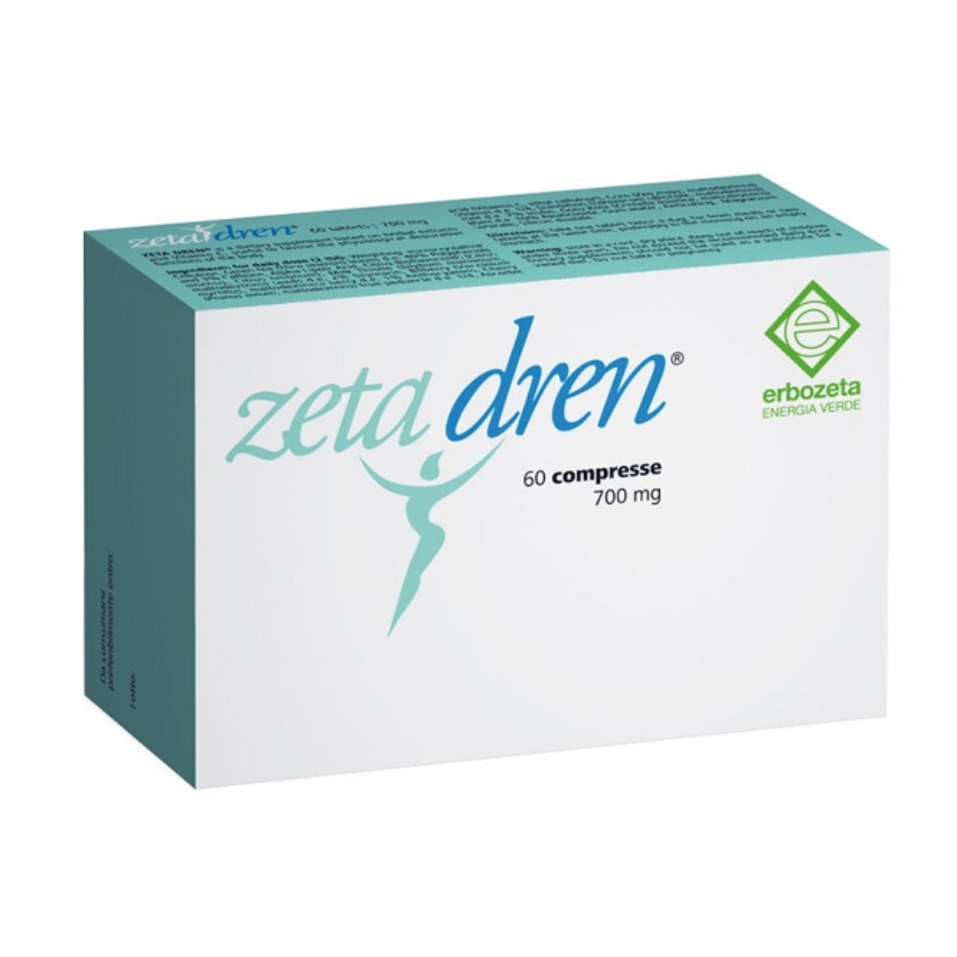 Erbozeta Zeta Dren Integratore Drenante 60 Compresse