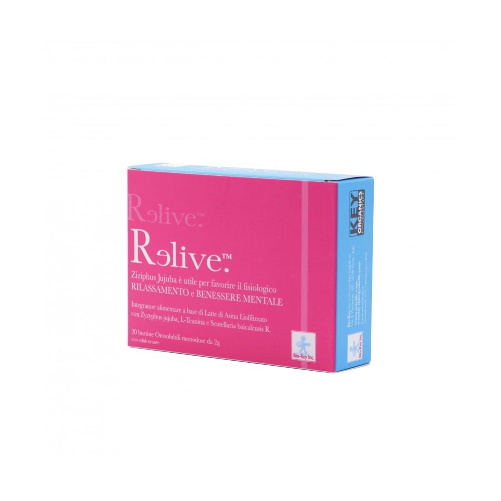 923040137 - Bio-Key Relive Integratore Benessere mentale 20 bustine orosolubili monodose - 4718863_2.jpg