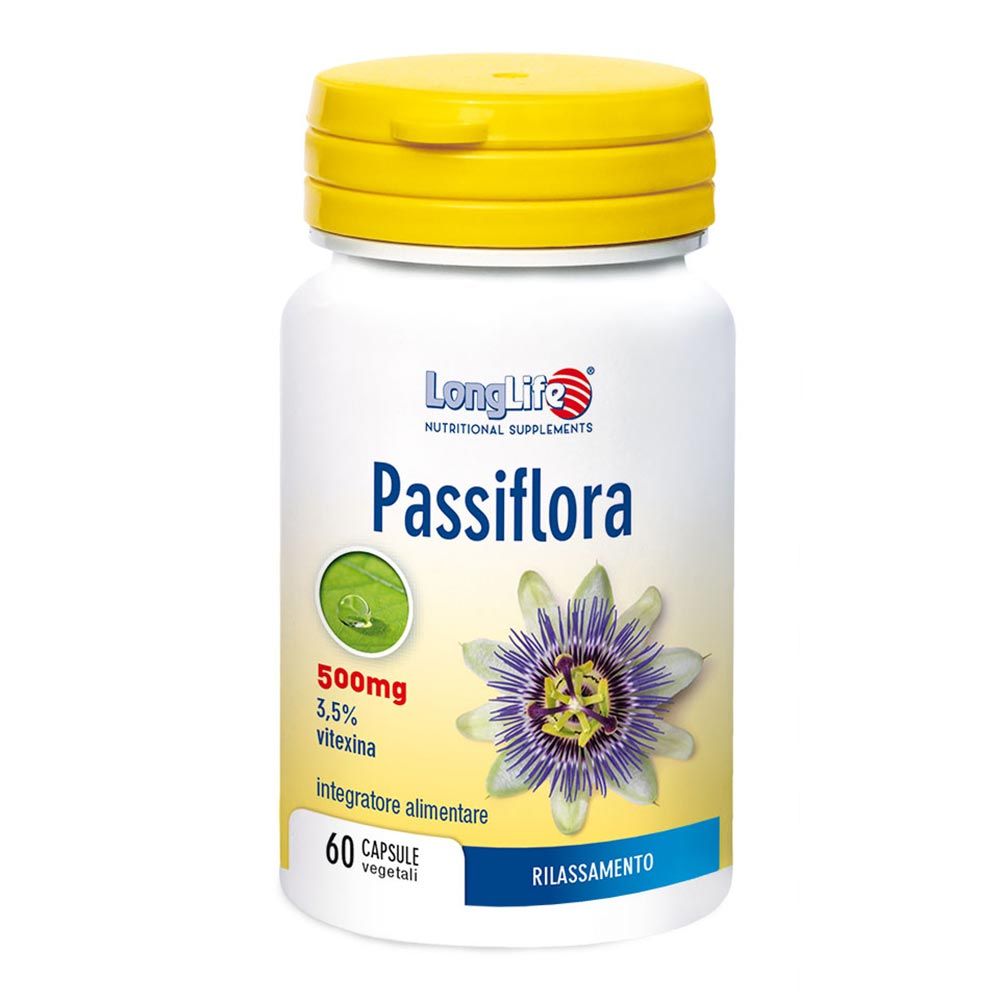 Longlife Passiflora Integratore Sonno 60 Capsule