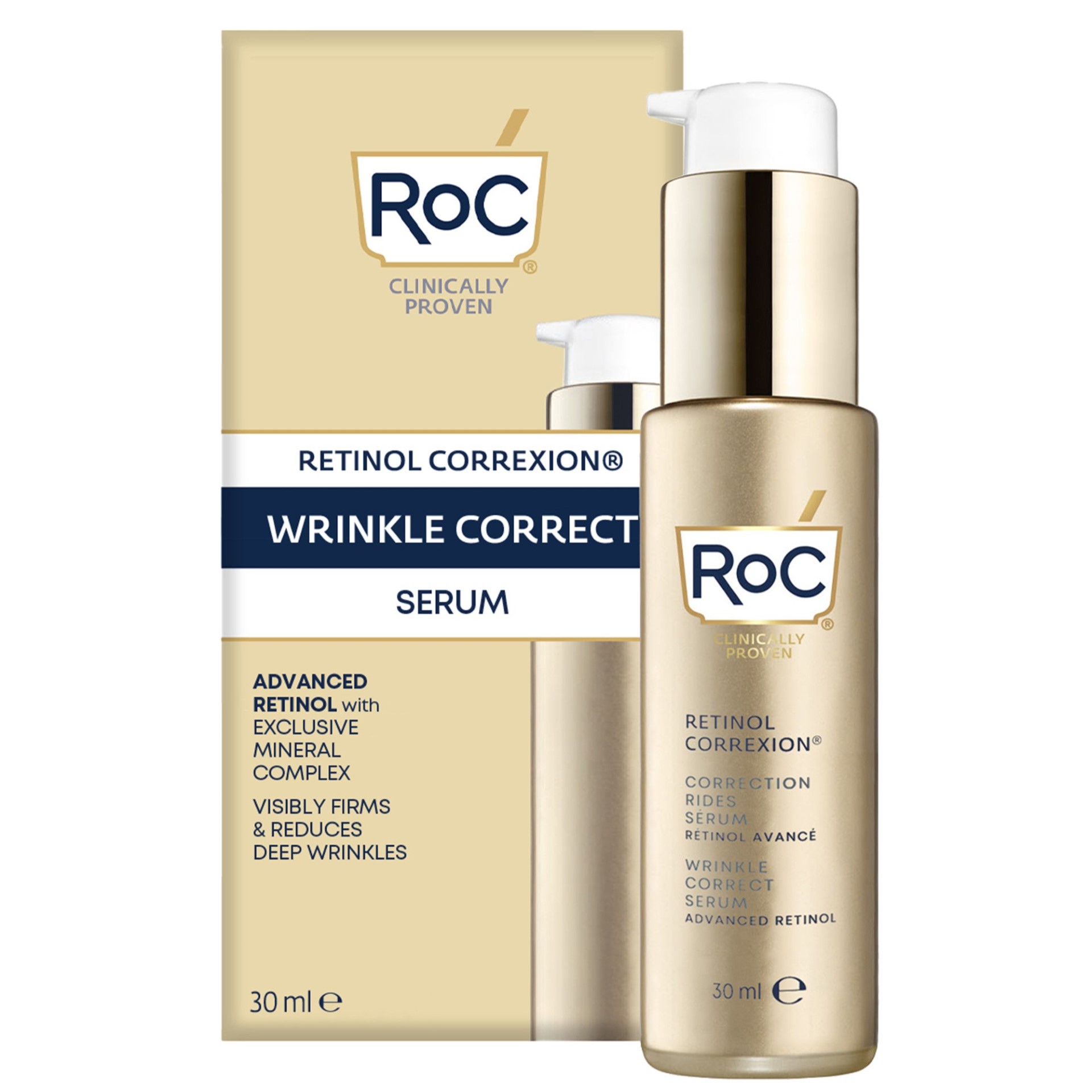 Roc Retinol Correxion Wrinkle Siero Correttore Contro le rughe 30ml