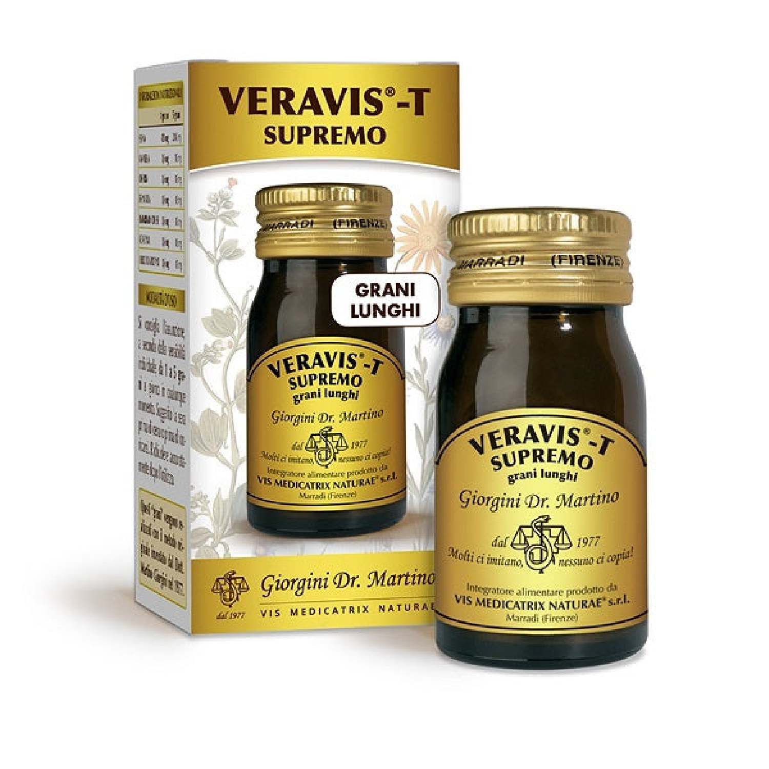 Veravis-t Supremo Grani Lunghi Integratore Benessere Intestinale 90g