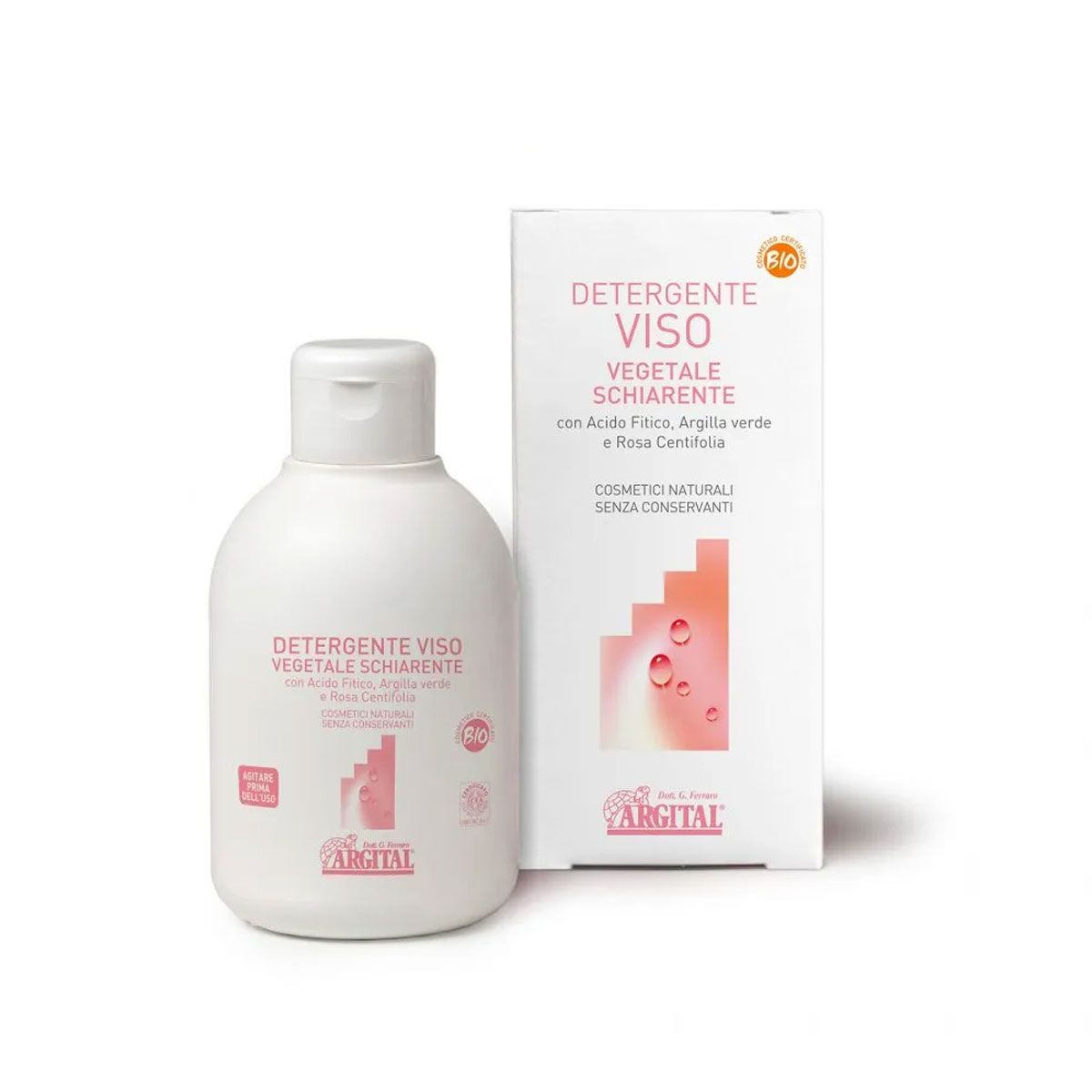 Argital Detersione viso Vegetale Schiarente 250ml