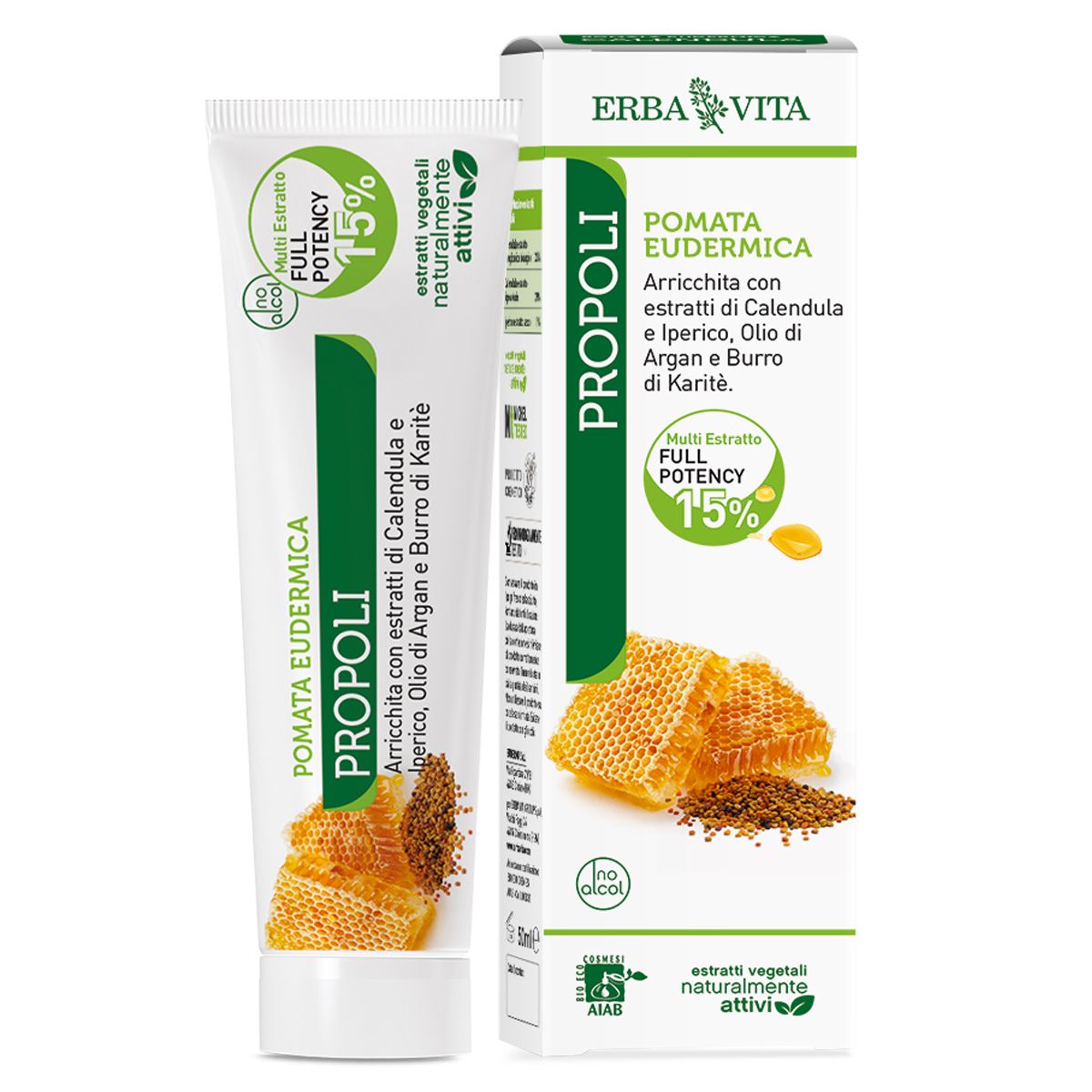 Erba Vita Pomata Eudermica Propoli 50ml