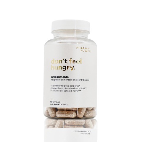 Pharmapower Don't Feel Hungry Integratore Dimagrimento 120 Capsule