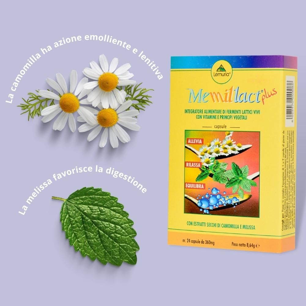 image - 906308972 - Lemuria Memilact Plus Integratore Alimentare 24 capsule - 4715173_3.jpg
