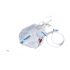 image - 923510174 - Kit per cateterismo vescicale con catetere Profilcath in silicone Silkomed a permanenza, diametro Ch16, preconnesso con sistema di drenaggio e kit di posizionamento. - 4870529_2.jpg