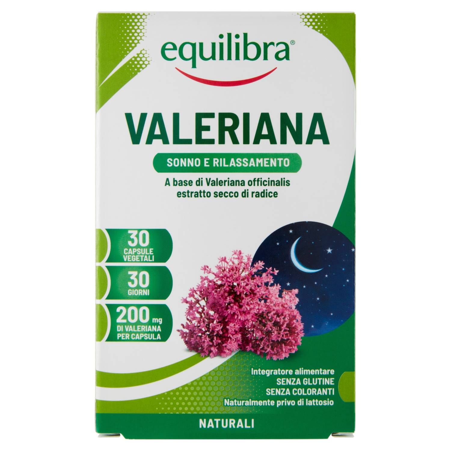 Equilibra Valeriana Integratore Sonno 30 Capsule