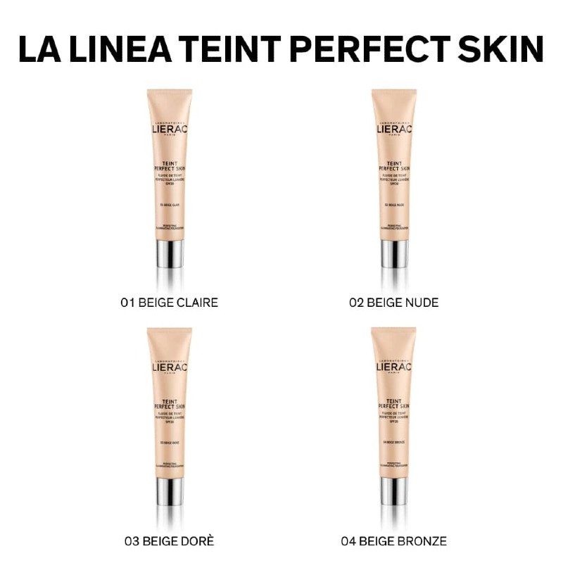 image - 978109763 - Lierac Teint perfect Skin Fondotinta Fluido perfezionatore 02-Beige Nude 30ml - 4707219_5.jpg