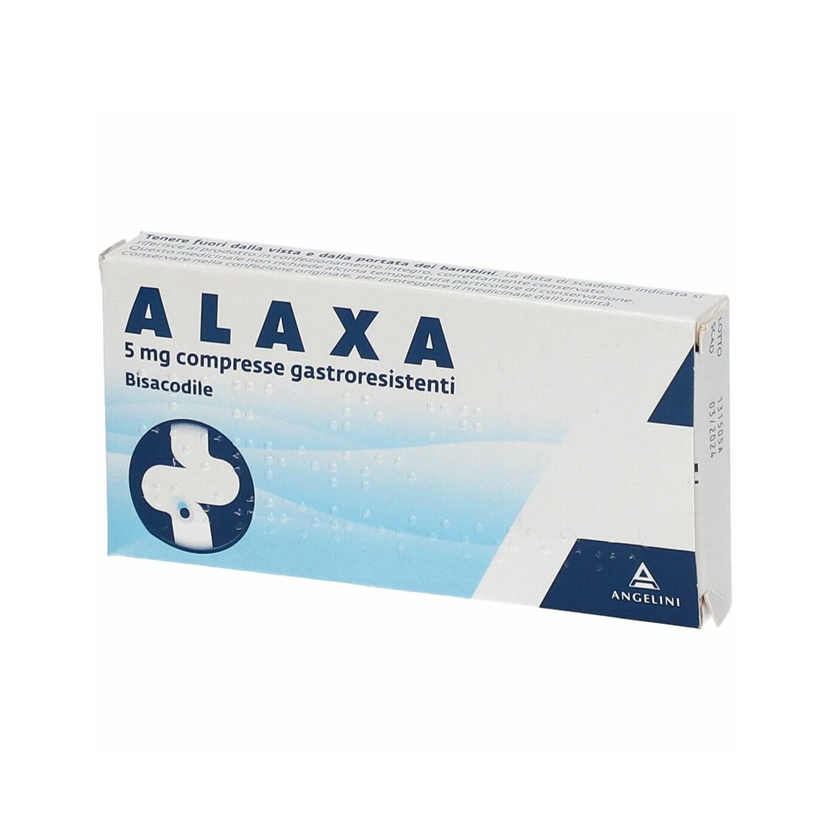 Alaxa 5mg Trattamento stipsi 20 Compresse